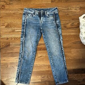 Levi's Blue Denim Jeans with Side Stripe